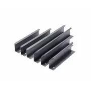 Gray Hidden Cabinet Handles for Drawers and Wardrobes