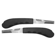 Horse Farrier Tool Hoof Knife Double Edge Sharp Blade With Plastic Grip