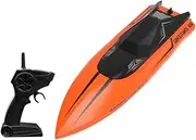 Kisangel 1Set Electric Speedboat for Remote Control Boat for Indoor and Outdoor Water Play Rechargeable Speedboat