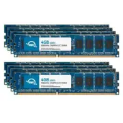 OWC 32GB (8x4GB) DDR3L 1866MHz 1Rx8 ECC Unbuffered UDIMM 240pin Memory RAM