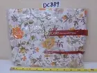Vintage JC Penney Juliet Full Fitted Percale Permanent Press Sheet 54" x 75"