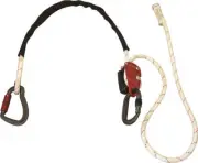RAD Work Positioning Lanyard 5m Fitted with Aluminium Triple Action Snaphook//I3