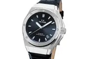 TW Steel CE4108 Grey Dial Black Leather Unisex Watch