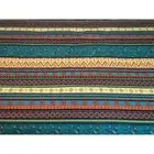 NEW!~ COZY SOUTHWEST BLUE TEAL AQUA ORANGE GREEN PURPLE TUSCON WESTERN QUILT SET