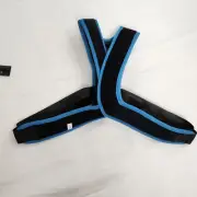 Posture Corrector Backstrap Shoulder Support XL Blue Black Neoprene