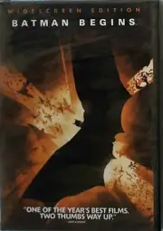 Batman Begins DVD 2005 Widescreen PG-13 Christian Bale Michael Caine