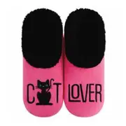 Slumbies Pairables Women's Small - Cat Lover Winter Slippers, Sunbird SLUPCL01