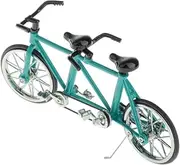 aternee 1/16 Tandem Model, Alloy Bike with Tandem Style for Display Item, Home Decoration and Collections - - Blue, 13.5x3.5x6cm
