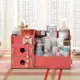 【逛逛市集】桌上型DIY木質收納置物架 粉色 化妝盒 收納盒 置物盒 文具盒 飾品盒 (2.6折)