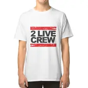 2 live crew typography T-shirt