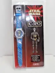 Hope Star Wars Episode 1 C-3PO Blue Collectible Watch 1999