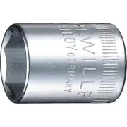 Stahlwille 01410022 40a 6-pt 1/4" Socket, 11/32" Drive