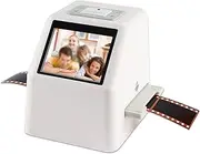 Film Slide Scanner, Slide Viewer with 2.4 LCD Screen, Convert 35mm, 126, 110, Supper 8 Negative Film & Slide to Digital JPEG Save Into SD Card