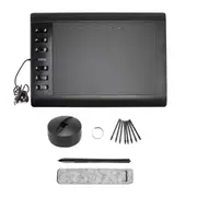 1060 Plus Digital Graphics Drawing Tablet with Stylus Computer Graphic Tablets for Teachers Students Creators