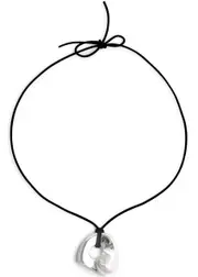 Agmes X Simone Bodmer Turner Gertrude Cord Necklace - Silver ONE SIZE