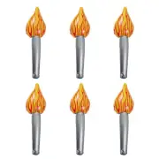 6 Pcs Inflatable Torch People Blower Games Kids Flashlight Tools for