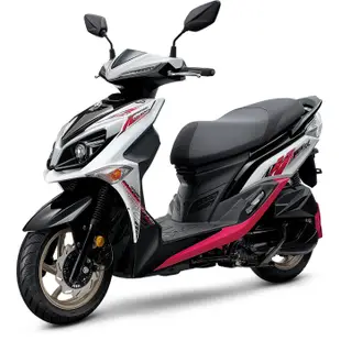 SYM三陽機車 JET SR 125 七期雙碟 CBS版 2024新車白粉紅