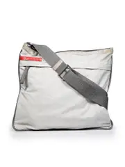 Prada Sports Grey Nylon Crossbody Bag