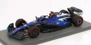 Spark WILLIAMS F1 FW45 800th BRITISH GP 2023 ALBON #23 with Showcase 1/18 Scale