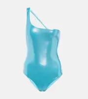 [Jade Swim] Jade Swim Apex one-shoulder swimsuit AU 14 blue