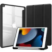 iPad MINI 6th 8.3" 2021 ShockProof Clear PU Leather Flip Full Protection Case