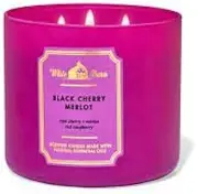 Bath and Body Works Black Cherry Merlot 3 Wick Candle 14.5 oz / 411 g