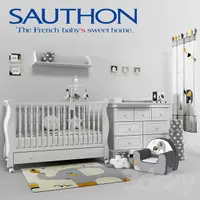 在飛比找蝦皮購物優惠-法國嬰兒床 Sauthon Elodie 70X140 Sa