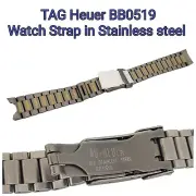 TAG Heuer BB0519 Watch Strap in stainless steel and gold plating