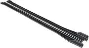 Car Accessories Side Skirt Extension Splitters Lateral Shovel Body Apron Lip Winglet ABS Compatible for Ford Mustang 2015-2022(Carbon Fiber Look)