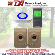 DAKOTA ALERT DCMA-4K PLUS+MTPR-4000 WIRELESS ALARM SYSTEM - 2 SENSORS
