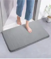 Absorbent Memory Foam Bath Mat Non-slip Bathroom Floor Shower Carpet Soft Rug US