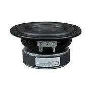 1Pc 4 Inch 50W High Power Subwoofer Speaker Woofer Car Audio Sound Crossover Loudspeaker Round Square DIY Part (Size : Round 8 OHM)