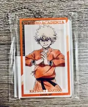 My Hero Academia Base Yard Kung Fu Bakugo Katsuki Big Tag Acky Keychain