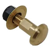 Senkichi Gold Scissors Screw Nut Set Replacement Screw Size 6mm