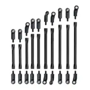 10* 1/10 RC Crawler Car Aluminum Rod Link Linkage KIT ForAxial SCX10 II 90046
