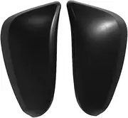MAX COOL Black Car Door Mirror Cover Side Cap Guard Suitable for Toyota Hilux N80 2015-2021