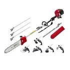 65Cc Pole Chainsaw Brush Cutter Whipper Snipper Hedge Trimmer Pruner