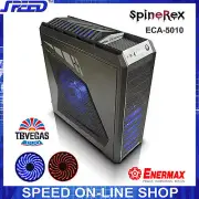 ENERMAX ECA5010M-B-B SpineRex USB3.0 Full Tower PC Gaming Case with Vegas Fans