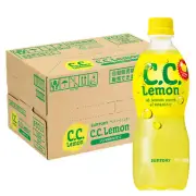 Suntory C.C.Lemon Soda Drink 500ml x 24 Bottle Vitamin C PET pop coke delicious