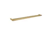 Esperia Brushed Yellow Gold Solid Brass Double Towel Rail 800mm