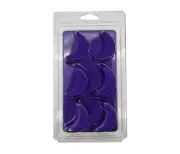 Wax Melt Moon Shaped 6-Cavity Clamshells - 60 Pack