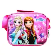 DISNEY * Frozen -Anna,Elsa & Olaf-10" Lunch Bag-9729