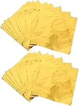 Vaguelly 200Pcs Foil Wrappers for Chocolate and Snacks Foil Candy Packaging for Homemade Sweets Truffles Caramels and Lollipops Convenient and Versatile