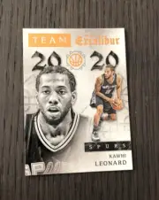 2015-16 Excalibur KAWHI LEONARD Team 2020 #5 Clippers NBA Basketball Card