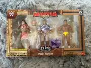 WWE Mattel Elite Rock, Rocky Johnson, Peter Maivia Generations Legacy 3-Pack New