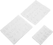 Flexible Silicone Alphabet Numbers Fondant Tool Baking Tools and Accessories