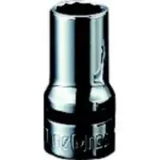 NB3M-08W KTC Nepros 9.5mm (3/8") Semi-Deep Socket NB3M-08W New