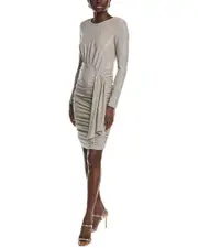 Joseph Ribkoff Midi Dress 8 Silver