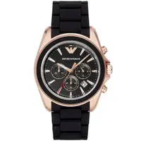 在飛比找PChome24h購物優惠-Emporio Armani Classic 經典計時腕錶(