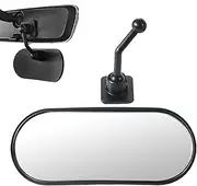 Baby Car Mirror - Rear View Mirror 360° Adjustable - Adhesive Shatterproof Interior Backseat Windshield Wide Angle Monitor for Observing Kids, Children